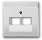 ABB Busch Jaeger 1803-02-866 data centraalplaat UAE 2x RJ45 Pure stainless steel ABB Busch Jaeger 1803-02-866 data centraalplaat UAE 2x RJ45 Pure stainless steel