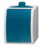 Busch Jaeger 2601/2 W-53-503 2-polige schakelaar opbouw spatwaterdicht IP44 Busch Jaeger 2601/2 W-53-503 2-polige schakelaar opbouw spatwaterdicht IP44