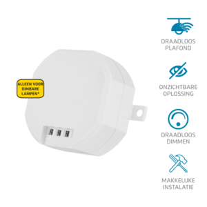 ACM-100 inbouw multi dimmer led/halogeen/spaarlamp - Euro-electronics.nl