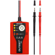 Benning Dutest pro doorgangstester CAT III 300 V LED, Akoestisch