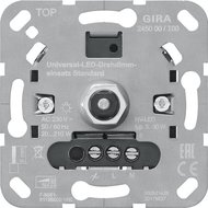 Gira led dimmer druk/draai 245000 systeem 3000