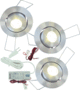 Klemko Luxor led-set 3x spot met driver en snoer 876850
