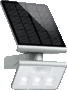 Steinel Xsolar IR wandarmatuur led LS zilver 671013