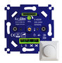 Led dimmer universeel 0-450W fase aan- en afsnijding (RLC) druk/draai Eco-dim.03