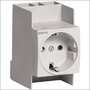 Hager SNS016 contactdoos met randaarde 16A
