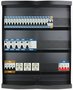 Emat 3-fase groepenkast met 18 groepen en 1 krachtgroep 440x550