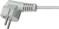 Aansluitsnoer pvc 3x1mm wit 3 meter