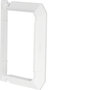 Tehalit Hager wandrozet pvc tbv wandgoot 70x110 zuiverwit G15119010
