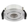 Klemko ledspot kantelbaar warmwit 2,5W 876642
