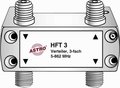 Astro Aftakelement 3-voudig HFT3 voor F-connector