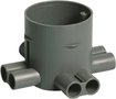 Attema verhoogde centraaldoos rond 5/8 CD80R 1031