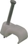Mepac spijkerclip 5-6mm rechthoekig wit 421502