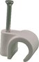 Mepac spijkerclip 5-7mm rond wit 421302