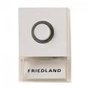 Friedland opbouw beldrukker met tekstvlak Pushlite D723 wit
