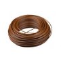 Vd-draad bruin 4mm 100 meter